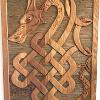 Zoomorphic dragon panel